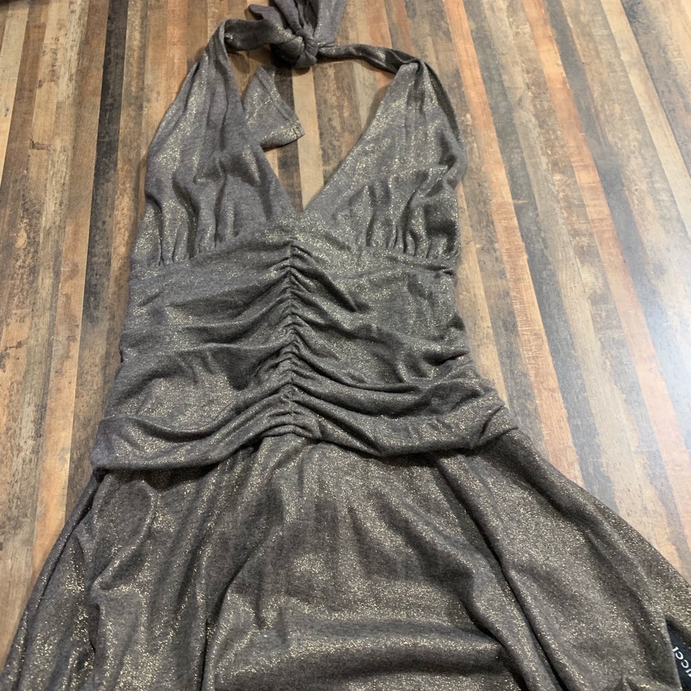 Gucci halter top. Ties around neck and back